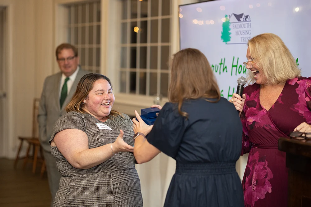 Guest at the fundraiser