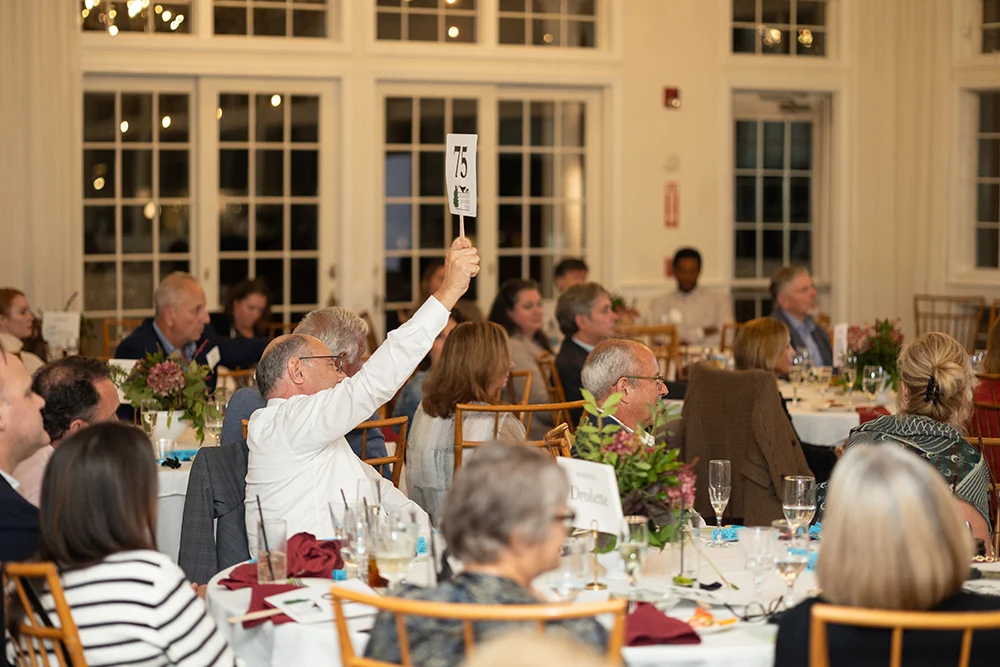 Live auction at the FHT 40th Anniversary