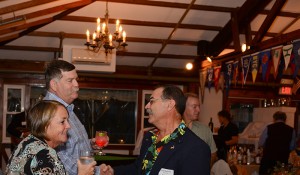     Christy & Mike Duffany congratulate Joe Martinho        