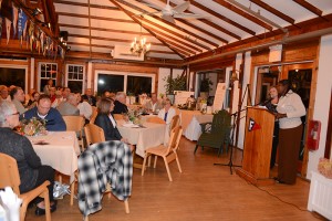 Eugenie Smith addresses FHT crowd   